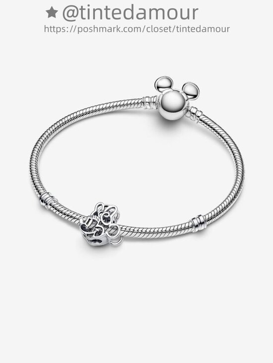 Pandora Disney Minnie Mouse Openwork Charm|Pendant - Picture 3 of 6